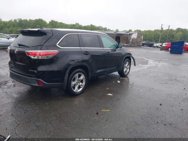 5TDDKRFH4GS299299 Toyota Highlander Limited Platinum V6