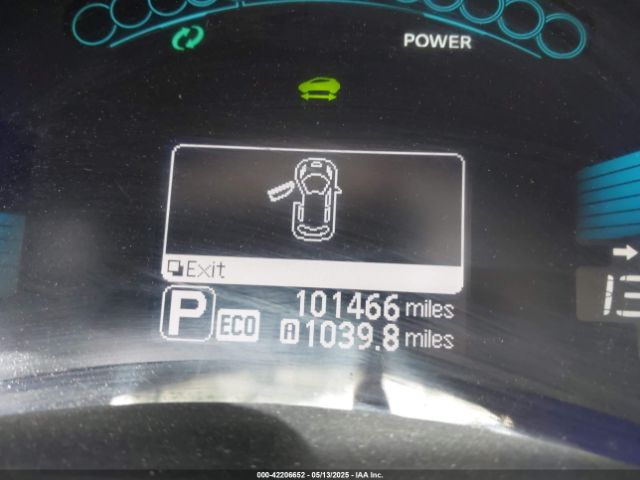 1N4BZ0CP5HC302486 Nissan LEAF SV