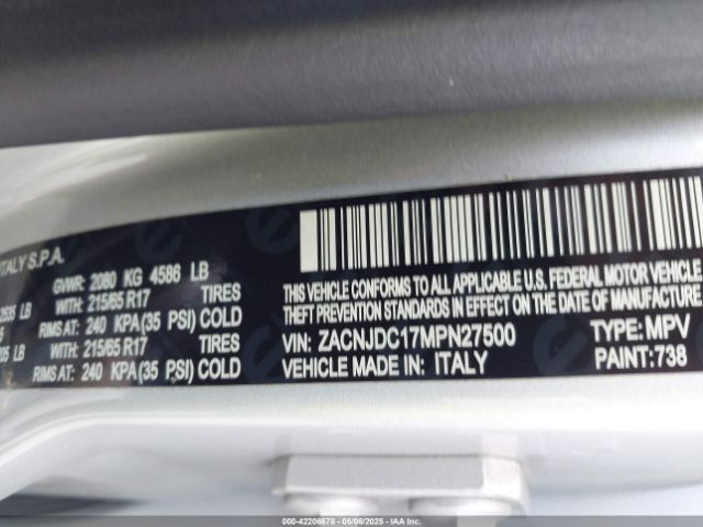 2021 JEEP RENEGADE ZACNJDC17MPN27500 Photo 8