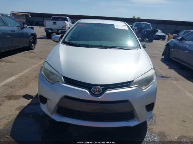 2T1BURHE0GC645202 Toyota COROLLA LE