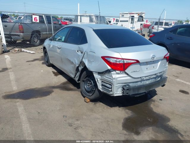 2T1BURHE0GC645202 Toyota COROLLA LE