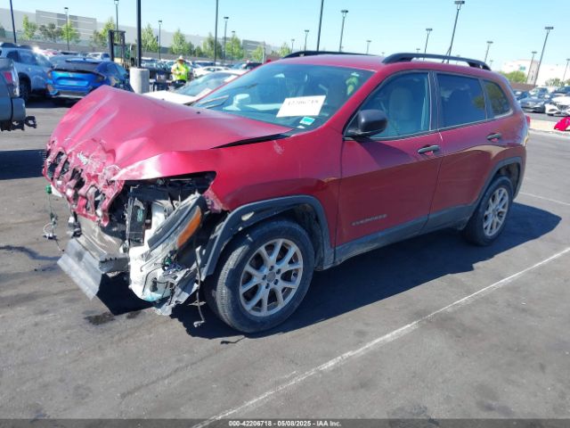 1C4PJLAB3HW559080 Jeep Cherokee Sport Fwd