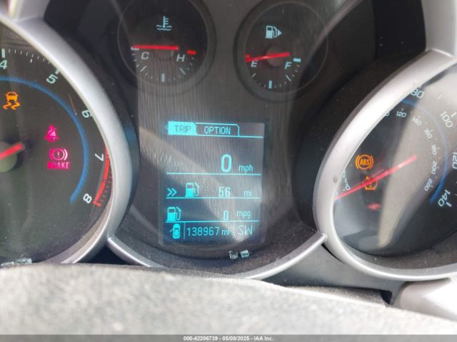 1G1PB5SH9E7182278 Chevrolet Cruze Ls Manual
