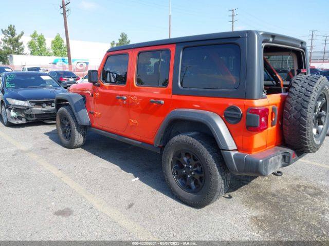1C4HJXDM9LW285935 Jeep Wrangler Unlimited Willys 4x4