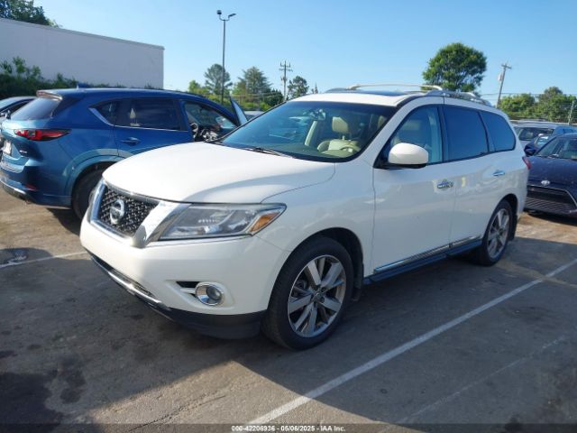 5N1AR2MM3EC694316 Nissan Pathfinder Platinum