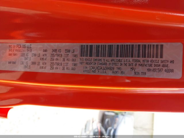 2018 JEEP WRANGLER UNLIMITED 1C4HJXEG4JW304820 Photo 8