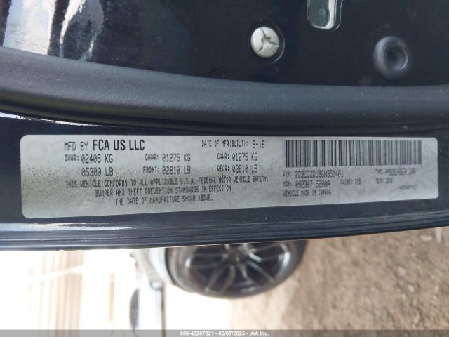 2016 DODGE CHALLENGER 2C3CDZDJ9GH351461 Photo 8
