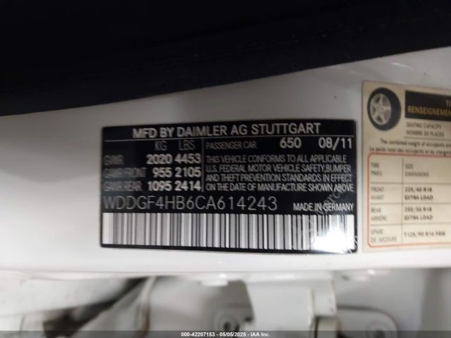 2012 MERCEDES-BENZ C 250 WDDGF4HB6CA614243 Photo 8