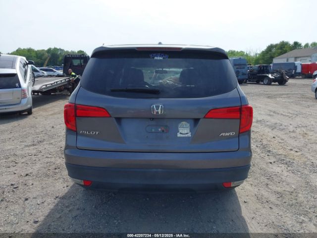 5FNYF6H54GB015486 Honda Pilot Ex-l