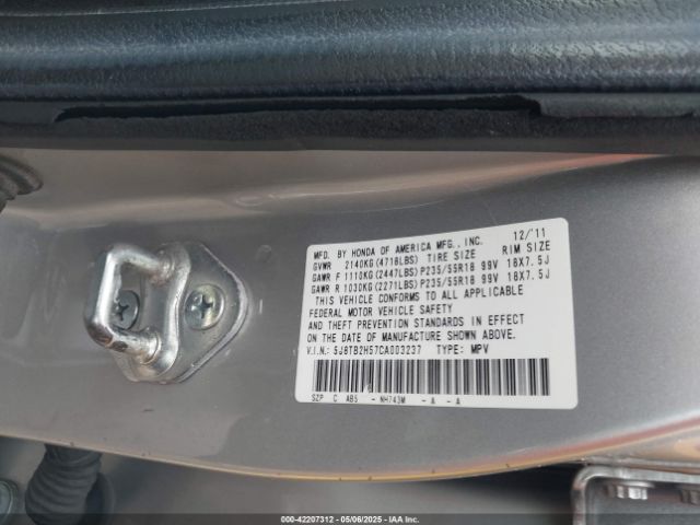 2012 ACURA RDX 5J8TB2H57CA003237 Photo 8