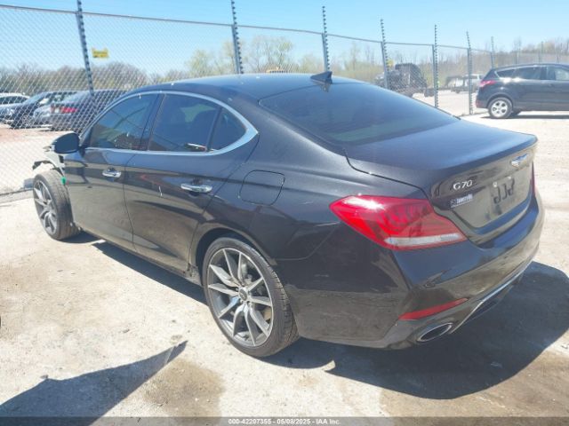 2019 GENESIS G70 KMTG54LE3KU017600 Photo 2
