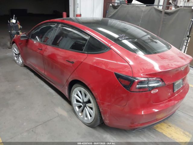 2022 TESLA MODEL 3 5YJ3E1EA8NF188927 Photo 2