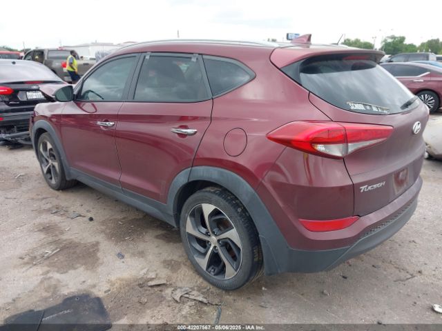 2016 HYUNDAI TUCSON KM8J33A2XGU034815 Photo 2