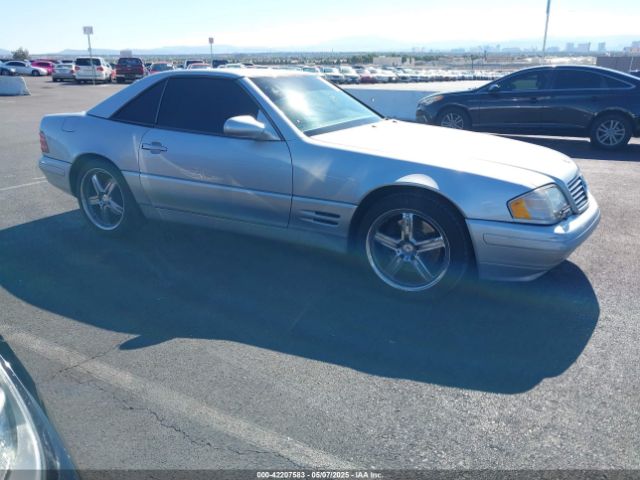 2000 MERCEDES-BENZ SL 500 WDBFA68F3YF193156