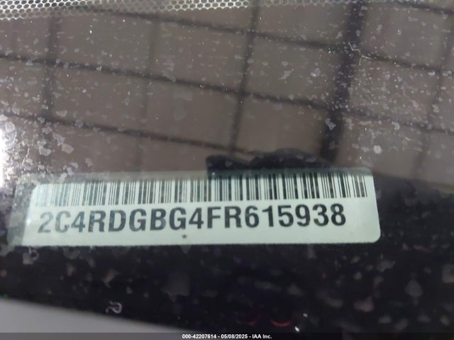 2C4RDGBG4FR615938 Dodge 2015