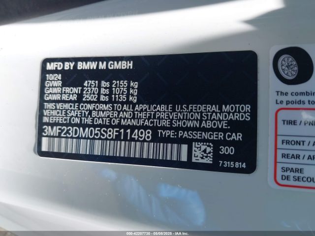 3MF23DM05S8F11498 BMW M2