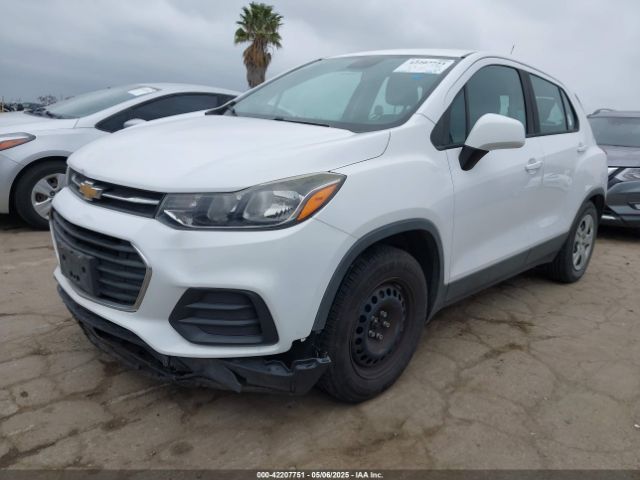 3GNCJKSB2JL300168 Chevrolet TRAX LS