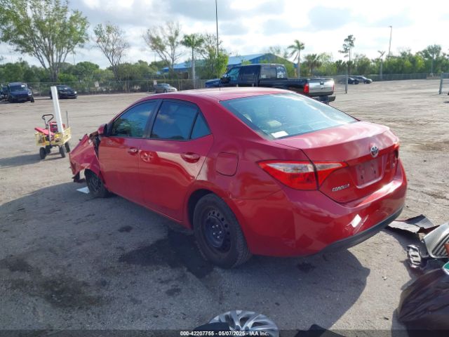 2T1BURHE0KC222824 Toyota COROLLA LE