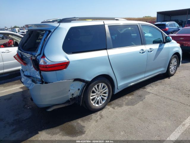 5TDYK3DC7FS681105 Toyota Sienna Xle 8 Passenger