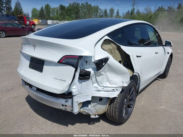 7SAYGDEE4SF261567 Tesla Model Y Long Range Dual Motor All-wheel Drive