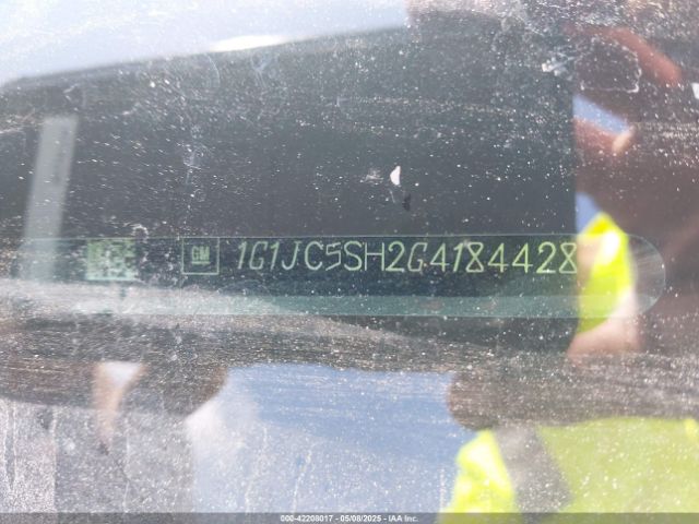 1G1JC5SH2G4184428 Chevrolet Sonic Lt Auto