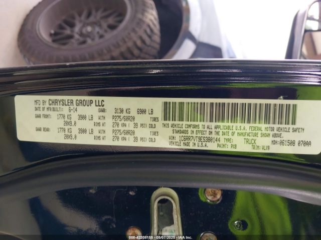1C6RR7VT9ES380144 RAM 1500 Laramie