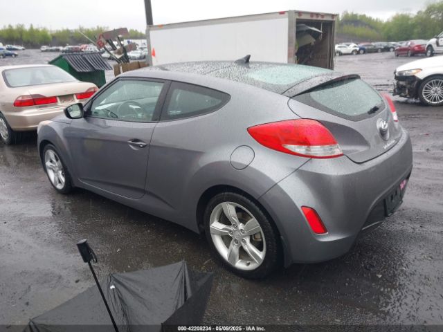 KMHTC6AD6EU184414 Hyundai Veloster Base W/black
