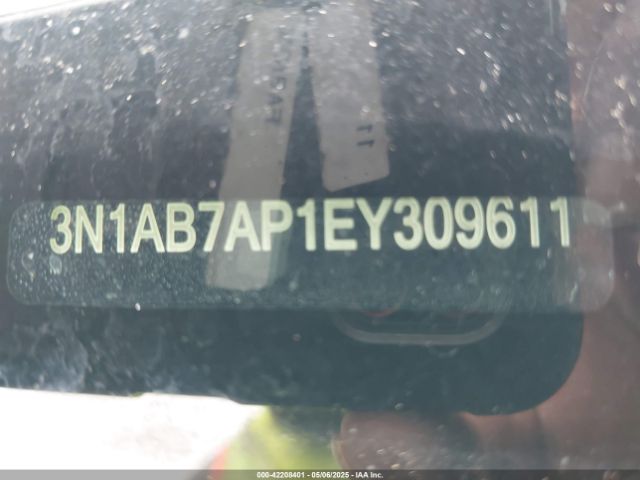 3N1AB7AP1EY309611 Nissan SENTRA SL