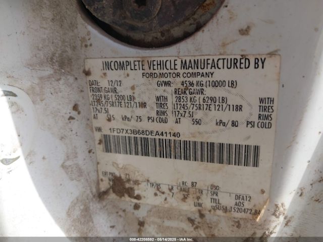2013 FORD F-350 1FD7X3B68DEA41140 Photo 8