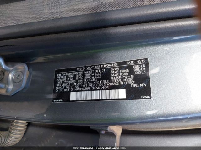 YV4A22PKXG1041156 Volvo Xc90 T6 Momentum