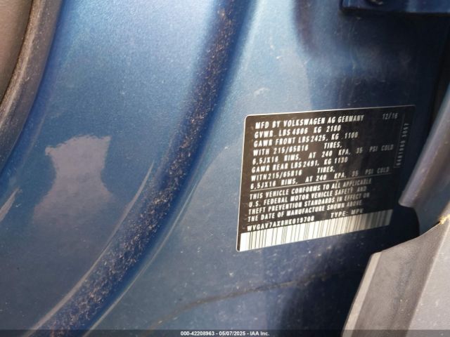 WVGAV7AX8HK019708 Volkswagen Tiguan 2.0t/2.0t S