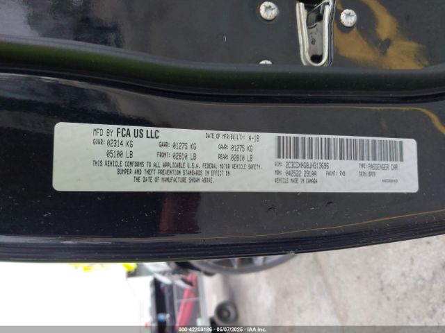 2018 DODGE CHARGER 2C3CDXHG8JH313696 Photo 8