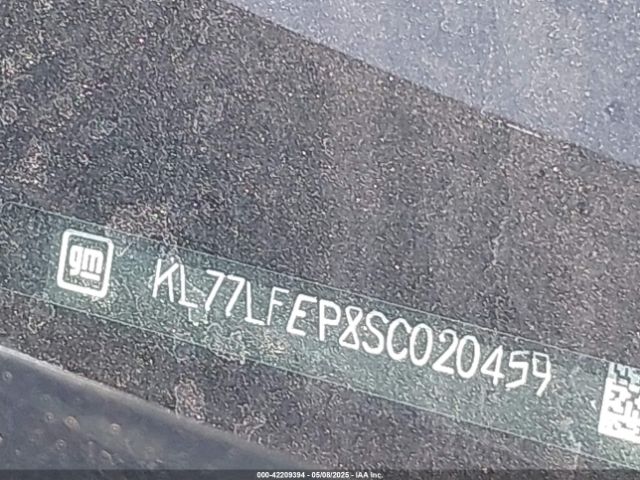2025 CHEVROLET TRAX KL77LFEP8SC020459 Photo 8