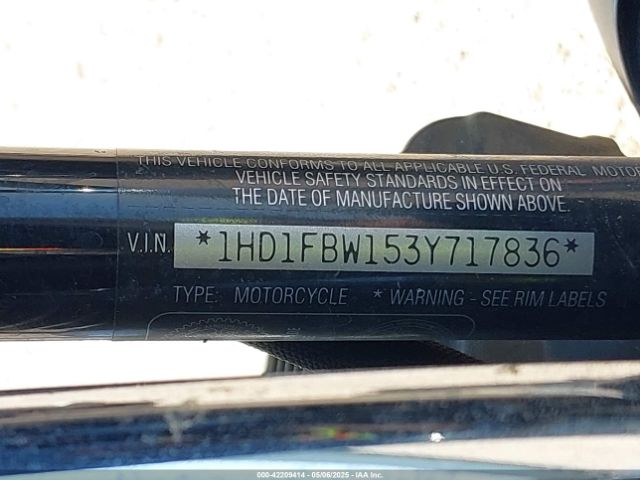 2003 HARLEY-DAVIDSON FLHRI 1HD1FBW153Y717836 Photo 9
