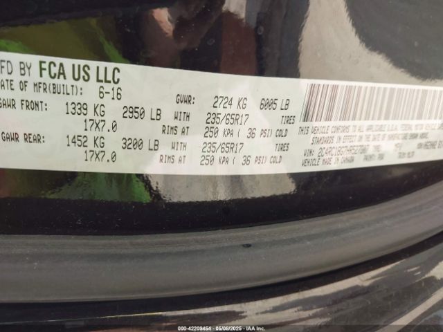 2017 CHRYSLER PACIFICA 2C4RC1BG7HR527307 Photo 8