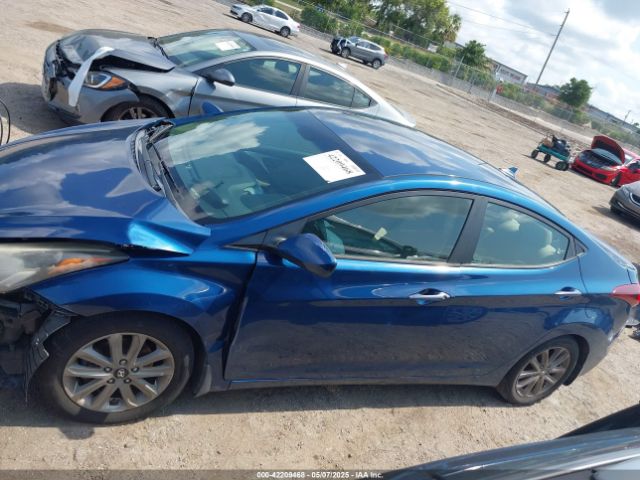 KMHDH4AE2FU320929 Hyundai ELANTRA SE