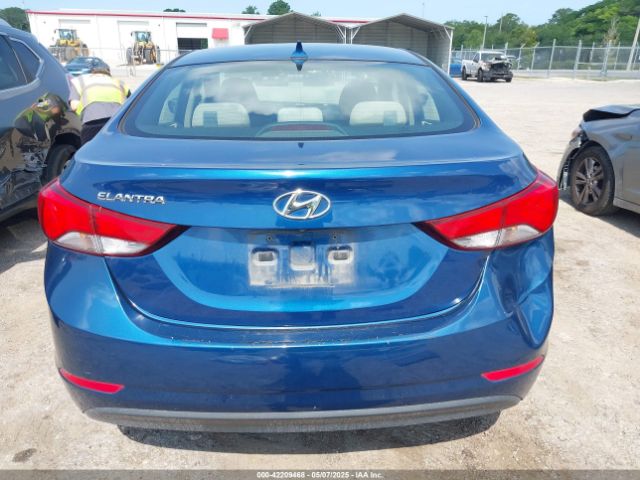 KMHDH4AE2FU320929 Hyundai ELANTRA SE