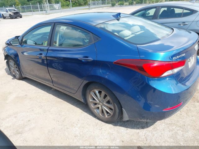 KMHDH4AE2FU320929 Hyundai ELANTRA SE
