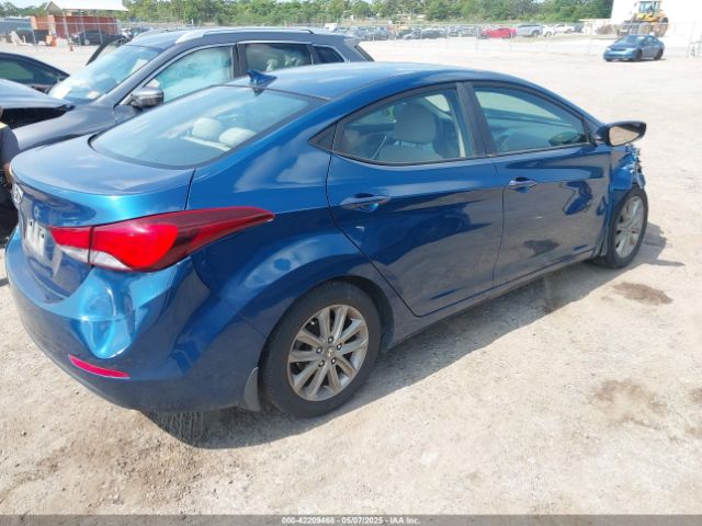 KMHDH4AE2FU320929 Hyundai ELANTRA SE