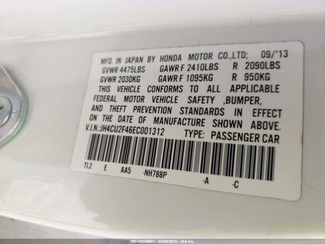 2014 ACURA TSX JH4CU2F46EC001312 Photo 8