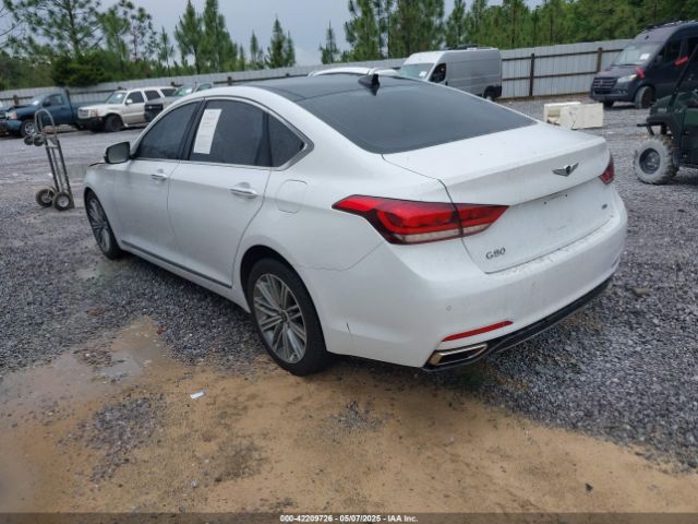 KMHGN4JE1JU233862 Genesis G80 3.8