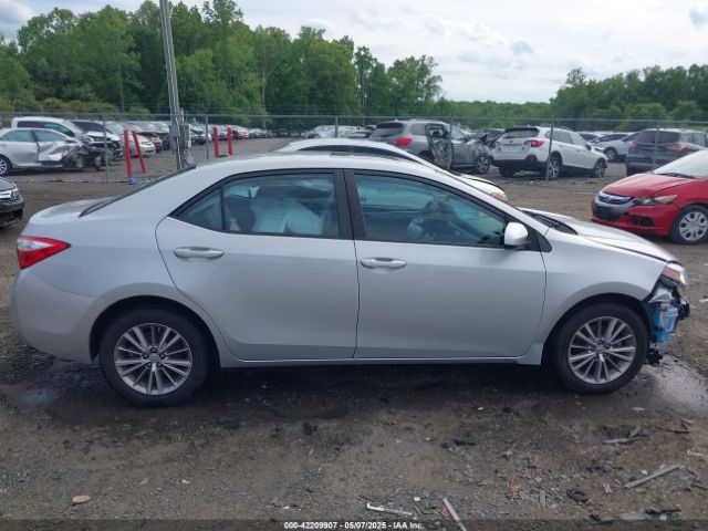 2T1BURHE2EC125659 Toyota Corolla Le Premium