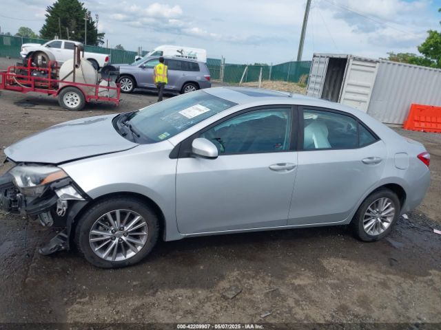 2T1BURHE2EC125659 Toyota Corolla Le Premium