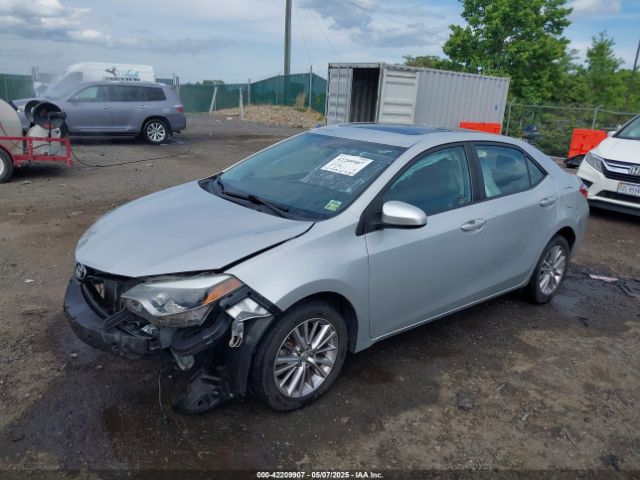 2T1BURHE2EC125659 Toyota Corolla Le Premium