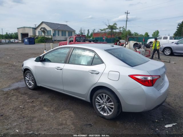 2T1BURHE2EC125659 Toyota Corolla Le Premium