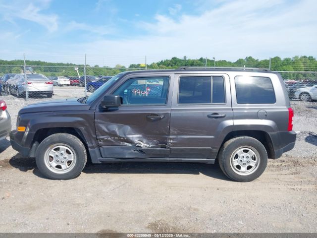 1C4NJPBB1HD172598 Jeep Patriot Sport Fwd