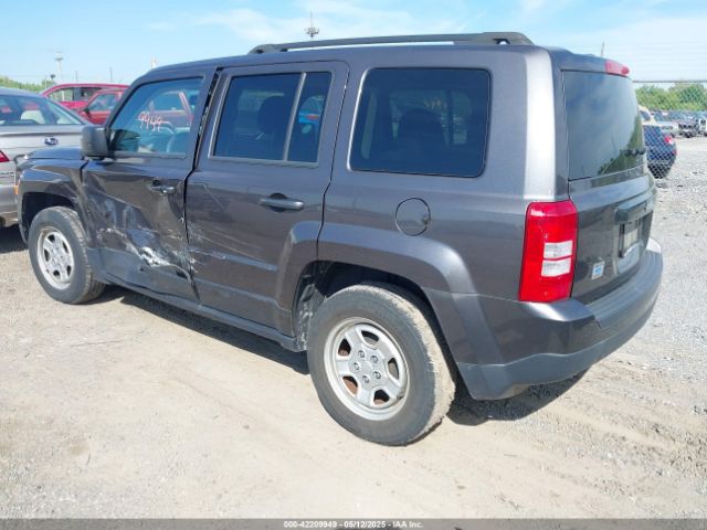 1C4NJPBB1HD172598 Jeep Patriot Sport Fwd