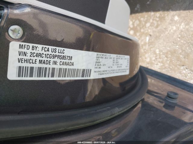 2023 CHRYSLER VOYAGER 2C4RC1CG9PR585738 Photo 8