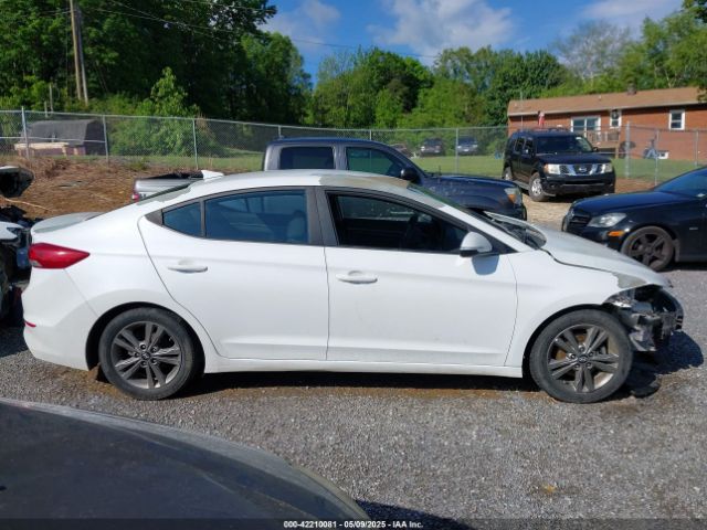 5NPD84LF7JH291280 Hyundai ELANTRA SEL
