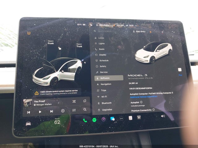 2021 TESLA MODEL 3 5YJ3E1EA9MF029154 Photo 6